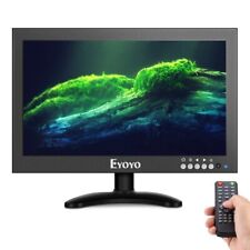 Eyoyo 12'' Monitor Small Portable LCD Monitor IPS Screen CCTV Security Monitor picture