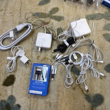 VTG Apple Power Adapter MagSafe Chargers Cords Cables Remote Mixed Lot Bundle picture
