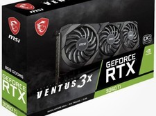 MSI NVIDIA GeForce RTX 3060 Ti GRAPHICS CARD Ventus 8GB GDDR6 BRAND NEW picture