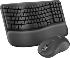 Logitech Wave Keys MK670 Combo Wireless Ergonomic Keyboard with Signature M550 L picture