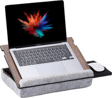 Bandeja computadora portatil Bandeja para regazo con cojín mesa para computadora picture