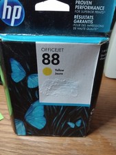 HP 88 Yellow Ink Cartridge (Exp Jul 2016) ~ Brand New in Box picture