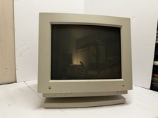 Vintage Apple Macintosh M1212 Color Display Monitor With Base - Light Powers On picture