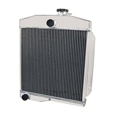 3 Row Core Aluminum Radiator For 1955 Jeep Willys / 1959-71 Jeep CJ3 CJ5 CJ6 picture