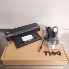 Dell E-Port Plus USB 3.0 PR02X Replicator with Genuine Dell Power Adapter picture