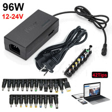 96W Universal Laptop Charger Adapter For Notebook 12-24V Adjustable Power Supply picture