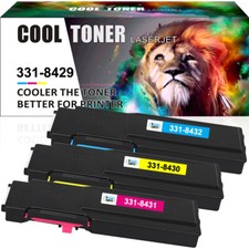 3PK 331-8429 Color Laser Toner Compatible for Dell C3760n C3760dn C3765dnf MFP picture
