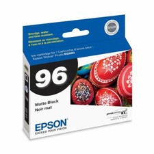 Genuine Epson 96 T0968 Matte Black Ink Cartridge for Stylus Photo R2880 picture