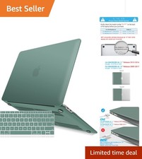 Midnight Green Soft Touch Hard Shell Case with Keyboard Cover for MacBook Air 11 picture