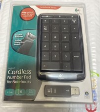 Logitech Cordless Number Pad 920000217 Wireless Key Pad for Notebooks NEW picture