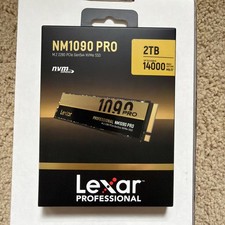 Lexar SSD LNM-1090Pro 2TB M.2 NVMe High Speed PCIe Gen5 LNM109P002T-RNNNG NIB picture