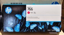Genuine HP DesignJet 766 Magenta Ink Cartridge P2V90A October 2027 - 300ml - NEW picture