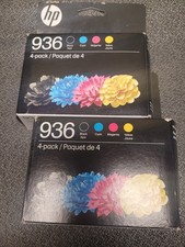 2 HP 936 CMYK Original Ink Cartridge 4-Pack picture