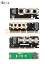 Lot NVME M Key M.2 SSD To PCI-E PCI PCs 16x, 8x, 4x, 1x Adapter Expansion Cards picture