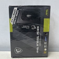 MSI MAG A750GL PCIE5 750W GAMING POWER SUPPLY SEALED picture