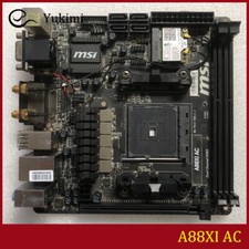 FOR MSI A88XI AC DDR3*2 32GB AMD FM2 HDMI DVI VGA Mini-ITX Ｍotherboard Test OK picture