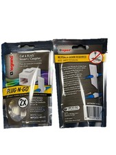 Legrand On-Q Cat 6 RJ45 Keystone Coupler – White – Plug-N-Go – NEW Sealed picture