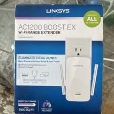 Linksys AC1200 Boost EX ~ Wi-Fi Range Extender ~ Model  #RE6400 ~ BRAND NEW picture