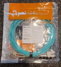 BeyondTech 5 Meter 3.0mm LC/UPC to LC/UPC PureOptics Optical Fiber Patch Cable  picture