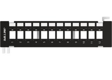 Iwillink 12 Port Blank Keystone Patch Panel picture