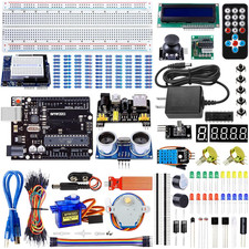 Smraza Super Starter Kit with Breadboard, Power Supply, Sensors, LCD 1602 picture
