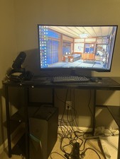 SAMSUNG 32'' Odyssey G55A Gaming Monitor, QHD 2K 1Ms 165Hz Curved Monitor Black picture