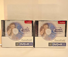 Imation ForceField DVD+R 8x 2 hr Scratch-Resistant Recordable 10 Disc New Sealed picture