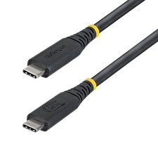 StarTech CC3FT40GUSB4TP 3ft USB4 Cable 40Gbps 240W 8K Black picture