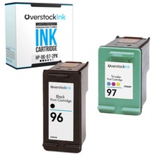 2PK Compatible OSI HP 96 97 Ink Cartridges for HP OfficeJet 7210 7300 7408 7410 picture