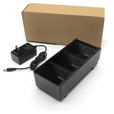 3-Slot Battery Charger Cradle for Zebra ZQ610 ZQ620 QLN220 QLN320 QLN420 picture