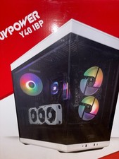 iBUYPOWER Y40 IBP ATX Mid Tower Case Tempered Glass aRGB Black picture