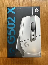 LOGITECH G502 X WIRED GAMING MOUSE WHITE - NEW SEALED picture
