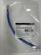 6IN Blue Q-Series Patch Cords CAT5E Non-Booted-25PK picture