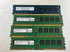 LOT OF 50  Micron  4GB DDR3 1333MHz-1600MHz PC3-12800U 10600U Desktop RAM MIX picture