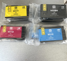 10 Ink Cartridges 950XL 951XL for HP officejet 950BK x2, 951M x2,951Y x3,951C x3 picture