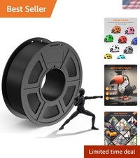 PLA Filament 1.75mm, 1kg Black picture