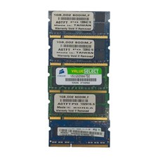 SODIMM RAM Lot Corsair ValueSelect, Generic 4GB DDR3, 1GB DDR2  (Untested) picture