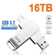 USB 3.2 Dual Type-C & USB Flash Drive Metal High Speed Memory Stick 1TB 2TB picture