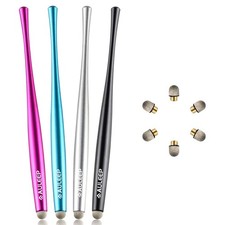 Capacitive Stylus Pens for Touch Screen with 4 Pack 6 Nanofiber Tips Compatib... picture