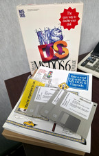 Microsoft MS-DOS 6.0 Vintage Operating System Software Upgrade 3.5