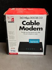 NEW Zoom 343 Mbps DOCSIS 3.0 Cable Modem Model: 5341 picture
