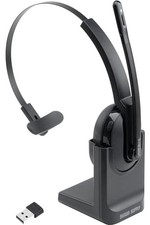 Sanwa Direct Wireless Headset 2.4GHz with Charging Stand Professional Grade picture