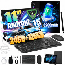 2026 11 inch Android 15 Octa-Core 24GB RAM+128GB ROM Tablet with Keyboard,Mouse picture