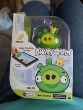 New Magic ANGRY BIRDS App Game Play with iPad Comes with King Pig Figure Fun picture