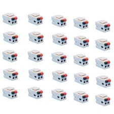 Speaker Keystone Jack – Spring Loaded Speaker Jack for Keystone Wall Plate picture