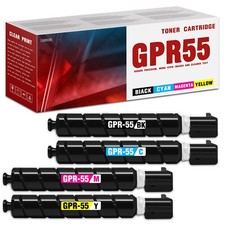 GPR-55 Compatible  High Yield 4 Pack Toner for ImageRunner C5540i C5550i C5560i picture