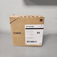 Canon PFI-307BK OEM Black Ink Tank for ImagePROGRAF iPF830/840/850 Exp 2018 picture