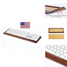 SAMDI Apple iMac Stand Base Keyboard Tray - Black Walnut picture