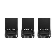 Sandisk 32Gb 3-Pack Ultra Fit Usb 3.1 Flash Drive (3X32gb) - Sdcz430-0 Personal  picture