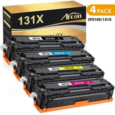 4PK CF210X-CF213A 131X Toner Cartridge Set for HP Laserjet Pro 200 M251nw M276nw picture